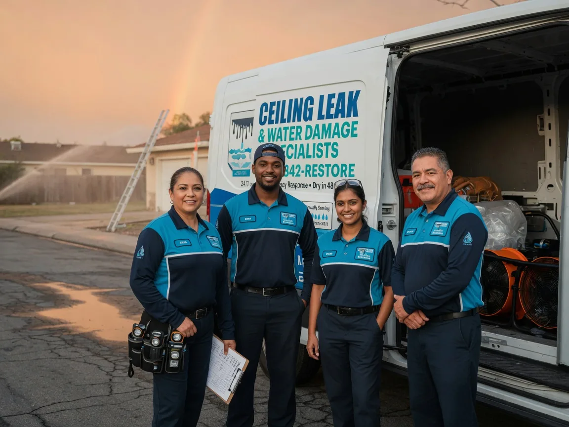 Ceiling Leak Cleanup company in Poneto, IN